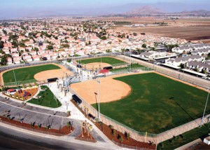 Skydive Baseball Park, Perris, CA
