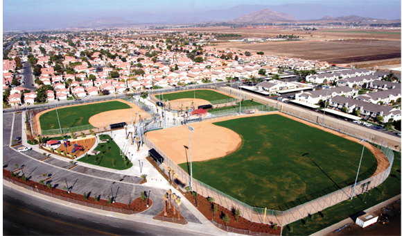 Skydive Baseball Park, Perris, CA
