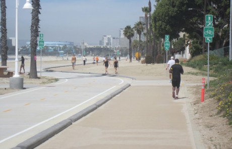 Long Beach Pedestrian Pathway