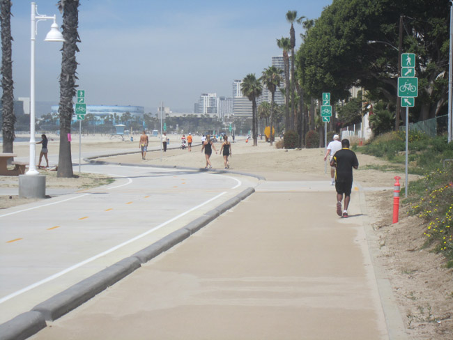 Long Beach Pedestrian Pathway